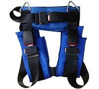 Adultos Niños Bungee Jumping Cinturón de Seguridad Bungee Arnés Cinturón de Seguridad para trampolín Salto Protegido Cuerda de Entrenamiento Fitness Deportes al Aire Libre Trampolín Accesorios,Azul,