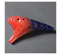 adultos Ocarinas 12-hole C Key (AC) Ocarina Beginner Starry Sky Series 12-hole Ceramic Ocarina Playing Musical Instrument ocarina instrumento (Color : 03)