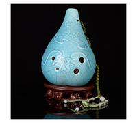 adultos Ocarinas Bajo Profesional De Seis Agujeros C-tune Ocarina Forma De Melocotón BC De 6 Agujeros Tocando Ocarina Con Base ocarina instrumento (Color : 03)
