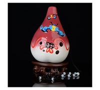 adultos Ocarinas Bajo Profesional De Seis Agujeros C-tune Ocarina Forma De Melocotón BC De 6 Agujeros Tocando Ocarina Con Base ocarina instrumento (Color : 01)