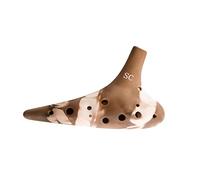 adultos Ocarinas Bisque Ocarina 12 Agujeros Profesional Adulto Principiante Cerámica Ocarina Estudiante Instrumento De Viento ocarina instrumento (Color : CS)