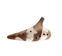 adultos Ocarinas Bisque Ocarina 12 Agujeros Profesional Adulto Principiante Cerámica Ocarina Estudiante Instrumento De Viento ocarina instrumento (Color : BC)
