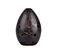 adultos Ocarinas Cerámica En Forma De Pera Los Principiantes De Xun Practican Tocar El Instrumento De Viento F-tune De Ocho Agujeros Xun Con Base ocarina instrumento (Color : 09)