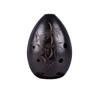 adultos Ocarinas Cerámica En Forma De Pera Los Principiantes De Xun Practican Tocar El Instrumento De Viento F-tune De Ocho Agujeros Xun Con Base ocarina instrumento (Color : 12)