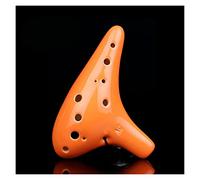 adultos Ocarinas Esmalte De Color De Cabeza Redonda, Ocarina De Doce Agujeros, Llave Alto C (AC), Ocarina De Cerámica, Instrumento Musical De Ocarina AC De 12 Agujeros ocarina instrumento (Color : 01