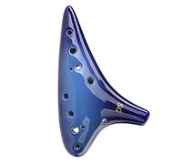adultos Ocarinas Estudiante Principiante Adulto Cerámica Ocarina Instrumento Musical 12 Agujeros Agudos G Tono (SG) Tao Xun Ocarina ocarina instrumento (Color : 01)