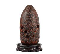 adultos Ocarinas Estudiante principiante adulto instrumento de viento de diez agujeros Tao Xun portátil E-tune ocarina de cerámica ocarina instrumento (Color : 01)