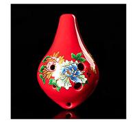 adultos Ocarinas Estudiante Principiante Ocarina Llave Alto C De Seis Agujeros (AC) Instrumento Musical De Ocarina De Cerámica De 6 Agujeros Con Cordón ocarina instrumento (Color : 05)