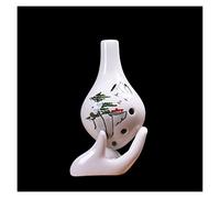 adultos Ocarinas Gradiente Pintado A Mano Ocarina Instrumento Musical 6 Agujeros Alto C-tone Cerámica Ocarina Principiante Instrumento De Viento ocarina instrumento (Color : 03)