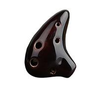 adultos Ocarinas Grieta/artesanía Pintada Cerámica Ocarina 6 Agujeros Tono Alto D Tono Mini Ocarina Instrumento Musical ocarina instrumento (Color : 02)