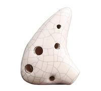 adultos Ocarinas Grieta/artesanía Pintada Cerámica Ocarina 6 Agujeros Tono Alto D Tono Mini Ocarina Instrumento Musical ocarina instrumento (Color : 03)
