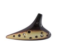 adultos Ocarinas Horno De Ocarina Para Principiantes De 12 Agujeros, Instrumento Musical De Ocarina De Cerámica SC/SG/SF/AC De Doce Agujeros Que Cambia De Color ocarina instrumento (Color : SF)