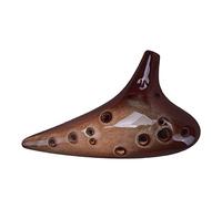 adultos Ocarinas Horno De Ocarina Para Principiantes De 12 Agujeros, Instrumento Musical De Ocarina De Cerámica SC/SG/SF/AC De Doce Agujeros Que Cambia De Color ocarina instrumento (Color : AC)