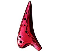 adultos Ocarinas Instrumento De Viento Profesional Para Niños Y Adultos De Ocarina Electrochapada Alto C De 12 Agujeros ocarina instrumento (Color : 01)