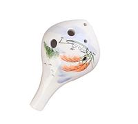 adultos Ocarinas Instrumento Musical De Ocarina De Cerámica De Boca Larga De Tono Alto C De 6 Agujeros, Tipo De Actuación Profesional, Ocarina Para Principiantes Y Adultos ocarina instrumento (Color