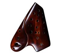 adultos Ocarinas Instrumento Musical De Ocarina De Cerámica De Tono C Alto De Tres Tubos, Rendimiento Profesional De Ocarina De Tono De 22 Grados De Tres Tubos ocarina instrumento (Color : 01)