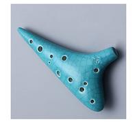 adultos Ocarinas Instrumento Musical De Rendimiento Profesional, Instrumento Musical Ocarina De 12 Agujeros, Tecla F Aguda (SF), Ocarina De Cerámica ocarina instrumento (Color : 02)