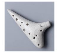 adultos Ocarinas Instrumento Musical De Rendimiento Profesional, Instrumento Musical Ocarina De 12 Agujeros, Tecla F Aguda (SF), Ocarina De Cerámica ocarina instrumento (Color : 01)