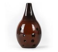 adultos Ocarinas Instrumento Musical Ocarina De Resina De Alta Densidad Ahumado Xun De Boca Completa De 10 Orificios Profesional AF Tune Ocarina Xun ocarina instrumento