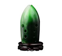 adultos Ocarinas Juego Profesional De Cerámica De Resina De Diez Agujeros Xun Estudiante Portátil Principiante F/G Tono Verde Ocarina ocarina instrumento (Color : F)