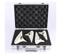 adultos Ocarinas Juego Profesional De Cuatro Piezas, Ocarina De 12 Agujeros, Instrumento Musical De Ocarina De Cerámica Con Tono AC/SF/SG/SC Ahumado/agrietado ocarina instrumento (Color : 05)
