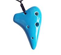 adultos Ocarinas Mini Collar De 6 Agujeros De Ocarina, Colgante Bonito, Instrumento Musical De Ocarina Portátil SSF Super Treble F Key SSF De Seis Agujeros ocarina instrumento (Color : 06)