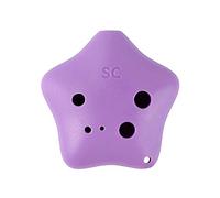 adultos Ocarinas Mini Instrumento Musical De Ocarina Con Forma De Estrella De Mar De Resina Plástica Con Llave C De Tono Alto De Seis Agujeros (SC) ocarina instrumento (Color : 04)