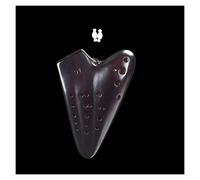 adultos Ocarinas Nuevo Instrumento Musical De Galleta De Tres Tubos/ocarina Ahumada Tono Alto C (AC) Ocarina De Cerámica Para Principiantes ocarina instrumento (Color : 02)