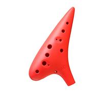 adultos Ocarinas Ocarina 12 Agujeros Alto C-tune Resina De Plástico De Doce Agujeros Principiante Entrada AC Estudiante Ocarina Instrumento Musical ocarina instrumento (Color : 02)