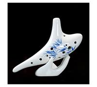 adultos Ocarinas Ocarina De 12 Agujeros Pintada A Mano, Tono SF, Ocarina De Porcelana, Entrada De Música Para Principiantes, Instrumento Musical De Ocarina ocarina instrumento (Color : 04)