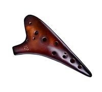 adultos Ocarinas Ocarina De 12 Hoyos Ahumada De Doce Hoyos Triple F (SF) Ocarina Principiante Adulto Ocarina Instrumento Musical ocarina instrumento