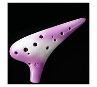 adultos Ocarinas Ocarina De Cerámica Alto C-tune De 12 Agujeros, Estudiante Principiante, Adulto, Profesional, Instrumento De Cerámica C-tune De 12 Agujeros ocarina instrumento (Color : 05)