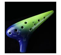 adultos Ocarinas Ocarina De Cerámica Alto C-tune De 12 Agujeros, Estudiante Principiante, Adulto, Profesional, Instrumento De Cerámica C-tune De 12 Agujeros ocarina instrumento (Color : 10)