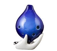 adultos Ocarinas Ocarina De Cerámica De Seis Agujeros 6 Agujeros Alto AC Tune Tao Xun Principiante Estudiante Adulto Ocarina Instrumento Musical ocarina instrumento (Color : 03)