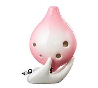 adultos Ocarinas Ocarina De Cerámica De Seis Agujeros 6 Agujeros Alto AC Tune Tao Xun Principiante Estudiante Adulto Ocarina Instrumento Musical ocarina instrumento (Color : 04)