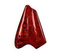 adultos Ocarinas Ocarina De Cerámica De Tres Tubos, Ocarina De Paso Profesional De Nivel De Rendimiento C-tune De 3 Tubos Con Cordón Múltiple ocarina instrumento