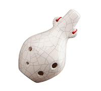 adultos Ocarinas Ocarina De Cerámica Profesional De Tono C Alto De 6 Agujeros Para Niños Principiantes Instrumento Musical De Ocarina Con Cordón ocarina instrumento (Color : 01)