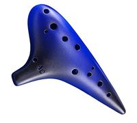 adultos Ocarinas Ocarina Esmerilada De Afinación De CA De 12 Agujeros Para Principiantes, Llave Alto C, Ocarina De Cerámica, Instrumento Musical Xun De Cerámica De Doce Agujeros ocarina instrumento (