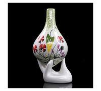 adultos Ocarinas Ocarina Para Principiantes 6 Agujeros AC-tune Cerámica Ocarina Seis Agujeros Alto C-tune Pintado A Mano Boca Larga Ocarina Instrumento Musical ocarina instrumento (Color : 19)