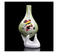 adultos Ocarinas Ocarina Para Principiantes 6 Agujeros AC-tune Cerámica Ocarina Seis Agujeros Alto C-tune Pintado A Mano Boca Larga Ocarina Instrumento Musical ocarina instrumento (Color : 02)