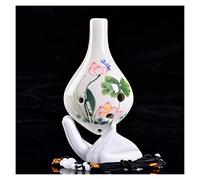 adultos Ocarinas Ocarina Para Principiantes 6 Agujeros AC-tune Cerámica Ocarina Seis Agujeros Alto C-tune Pintado A Mano Boca Larga Ocarina Instrumento Musical ocarina instrumento (Color : 05)