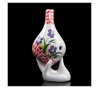 adultos Ocarinas Ocarina Para Principiantes 6 Agujeros AC-tune Cerámica Ocarina Seis Agujeros Alto C-tune Pintado A Mano Boca Larga Ocarina Instrumento Musical ocarina instrumento (Color : 06)