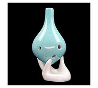 adultos Ocarinas Ocarina Para Principiantes 6 Agujeros AC-tune Cerámica Ocarina Seis Agujeros Alto C-tune Pintado A Mano Boca Larga Ocarina Instrumento Musical ocarina instrumento (Color : 17)