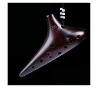 adultos Ocarinas Ocarina SF De 12 Hoyos Agudos F Tune Ocarina De Doce Hoyos Profesional Principiante Crack Ocarina Ahumada ocarina instrumento (Color : 04)