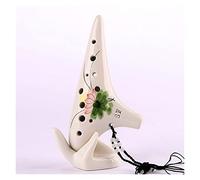 adultos Ocarinas Ocarina SF De 12 Hoyos Agudos F Tune Ocarina De Doce Hoyos Profesional Principiante Crack Ocarina Ahumada ocarina instrumento (Color : 02)