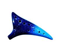 adultos Ocarinas Profesional 12 Hoyos AC/Alto C Principiante Adulto Autoaprendizaje Ocarina ocarina instrumento (Color : 02)