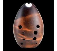 adultos Ocarinas Profesional De 10 Agujeros De Doble Cavidad G-tune Cerámica Ocarina Tao Xun Rendimiento Tipo Instrumento De Viento Ahumado Xun ocarina instrumento