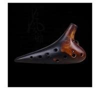 adultos Ocarinas Profesional De Doce Hoyos Alto C Llave (AC) Cerámica Ocarina 12 Hoyos Ocarina AC Estudiantes Principiantes Uso ocarina instrumento
