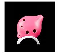 adultos Ocarinas Resina Plástica 6 Agujeros C-tune Anticaída Ocarina Alto AC-tune 6 Agujeros Niños Estudiantes Enseñanza Principiantes ocarina instrumento (Color : 01)