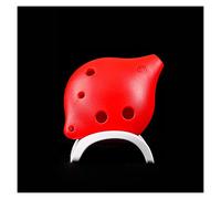 adultos Ocarinas Resina Plástica 6 Agujeros C-tune Anticaída Ocarina Alto AC-tune 6 Agujeros Niños Estudiantes Enseñanza Principiantes ocarina instrumento (Color : 02)